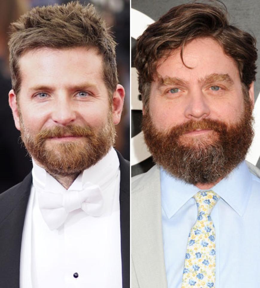 Herrlich lustig! Mit seinem Rauschebart ähnelt Bradley Cooper seinem