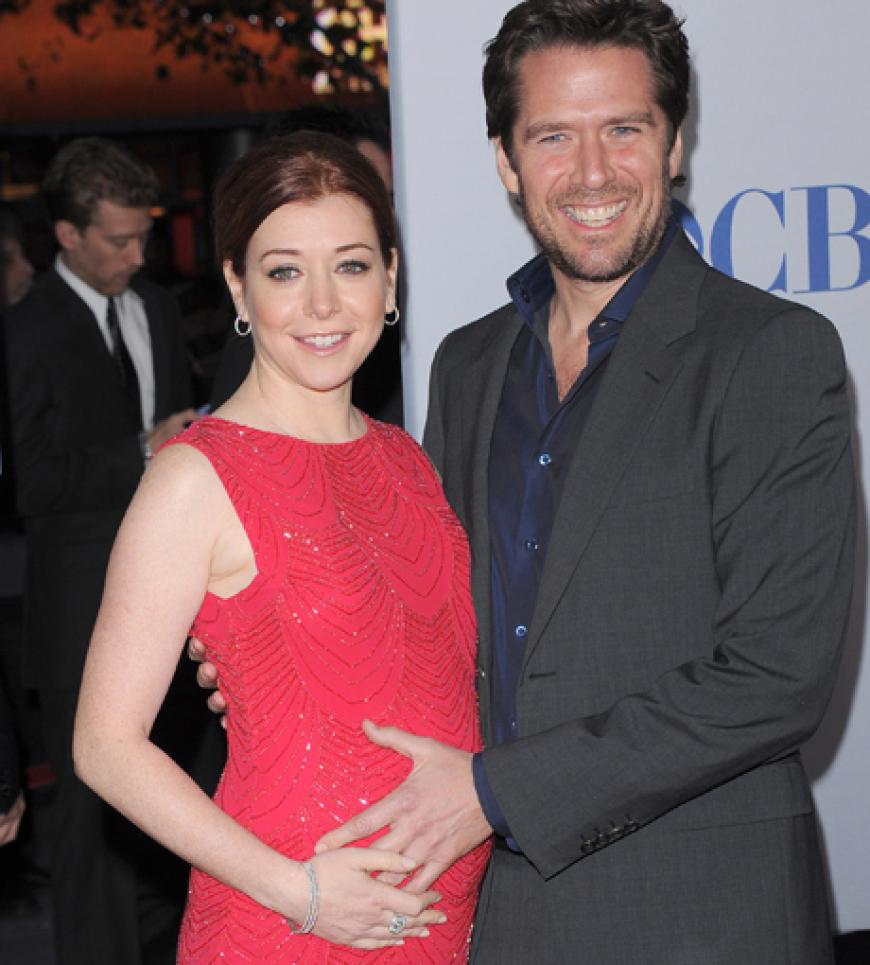 Schön schwanger: Alyson Hannigan