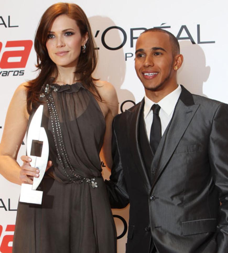 Lewis Hamilton übergab den Preis für den