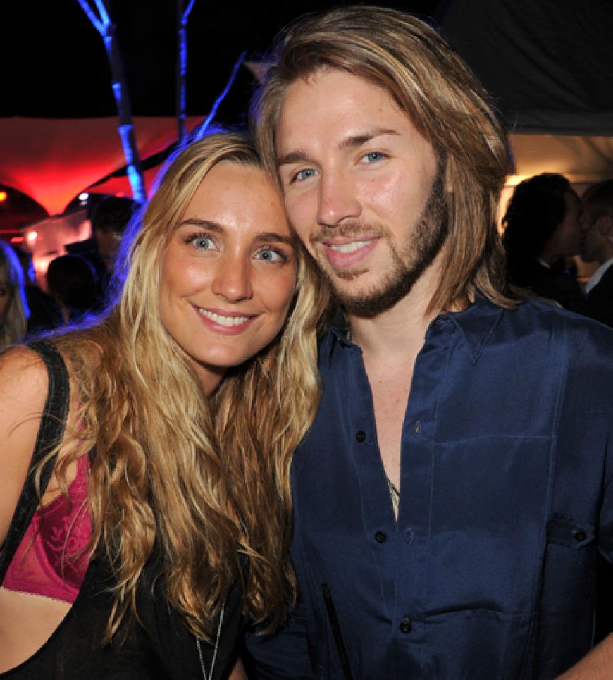 Brachte seine Freundin Verena mit: Musiker Gil Ofarim