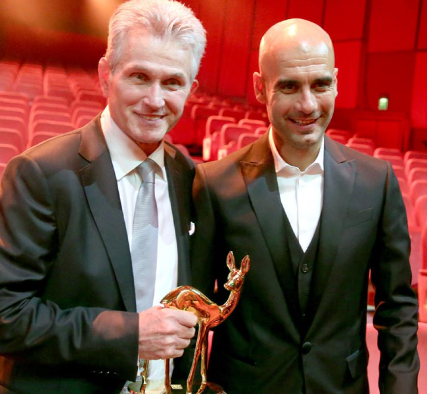 Der Fußball fehlte auch nicht. Ex-Bayern-Trainer Jupp Heynckes erhielt den Sport-Bambi. Die Laudatio hielt sein Nachfolger Pep Guardiola