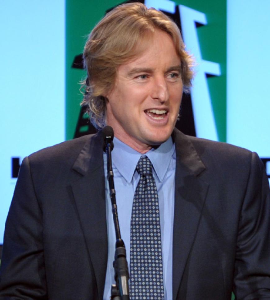Hollywood-Star Owen Wilson hielt eine Rede