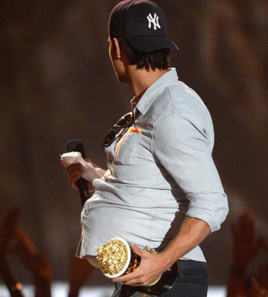 Schwanger? Taylor Lautner scherzte auf der Bühne