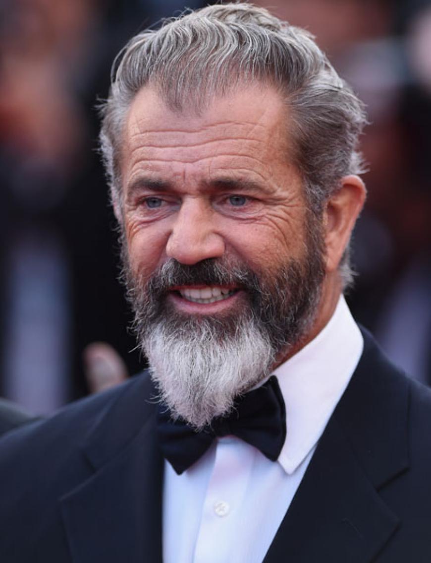 Ganz schön haarig: Mel Gibson zeigte sich auf der