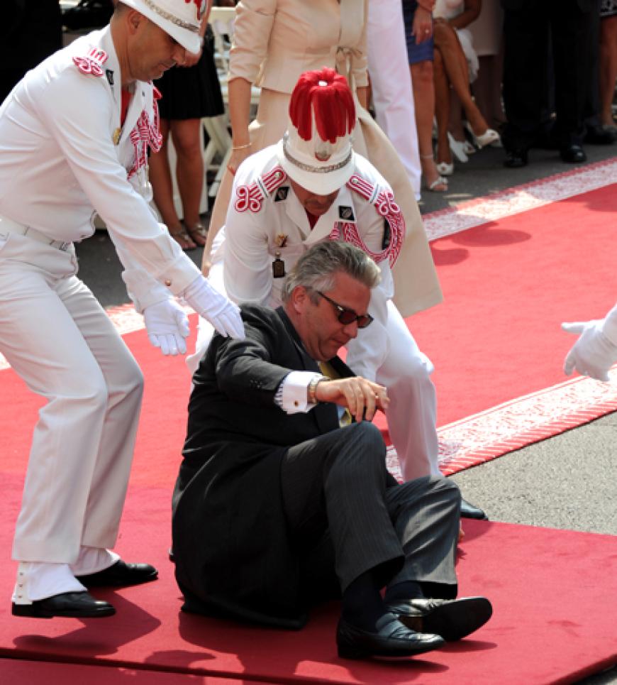 Kam ins Stolpern: Prinz Laurent von Belgien