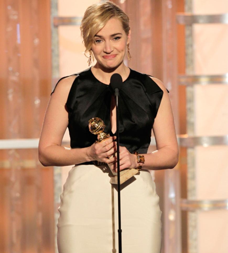 Kate Winslet holte sich ebenfalls einen
