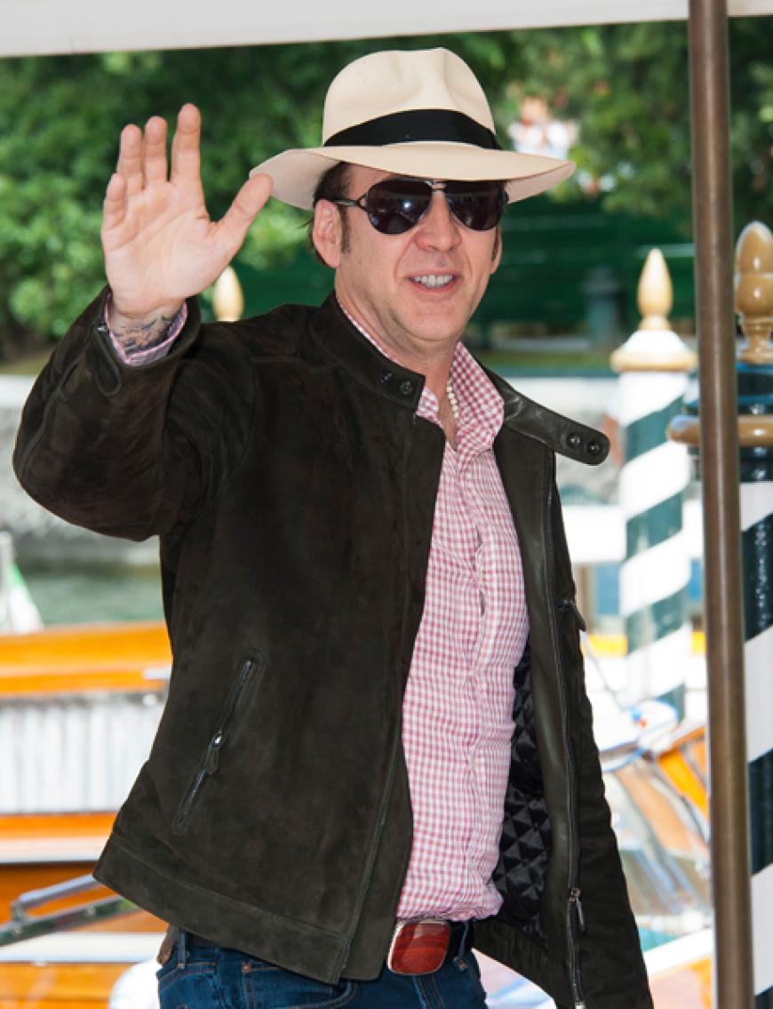 Auch Nicolas Cage ist da