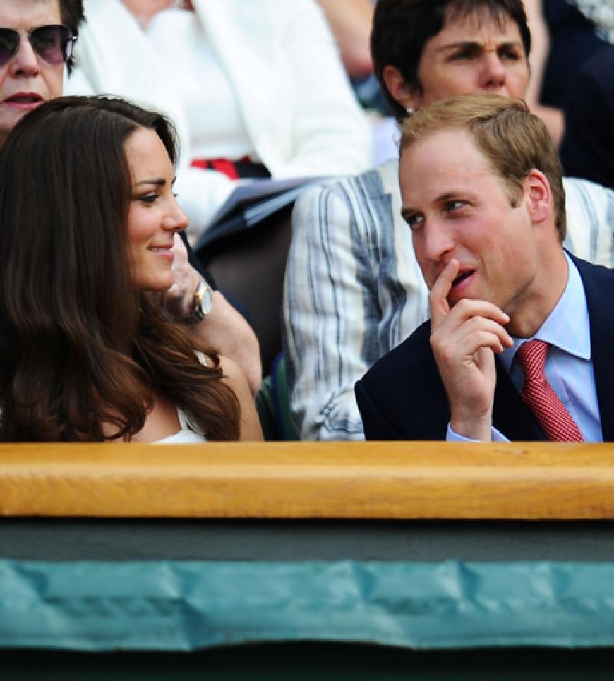 Kate Middleton und Prinz William besuchten gemeinsam das Match des Briten Andy Murray gegen den Franzosen Richard Gasquet in Wimbleton