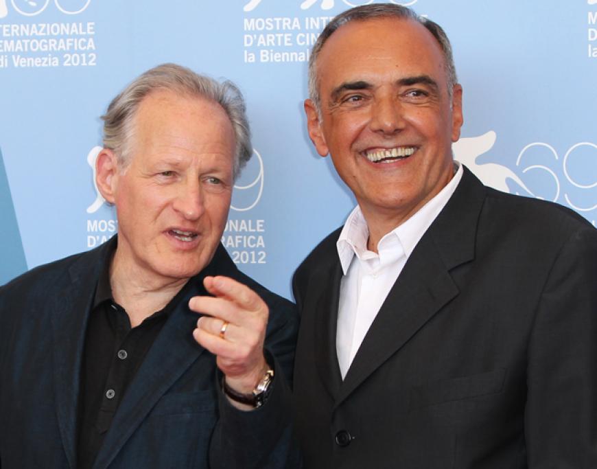 US-Regisseur Michael Mann mit dem Festival-Präsidenten