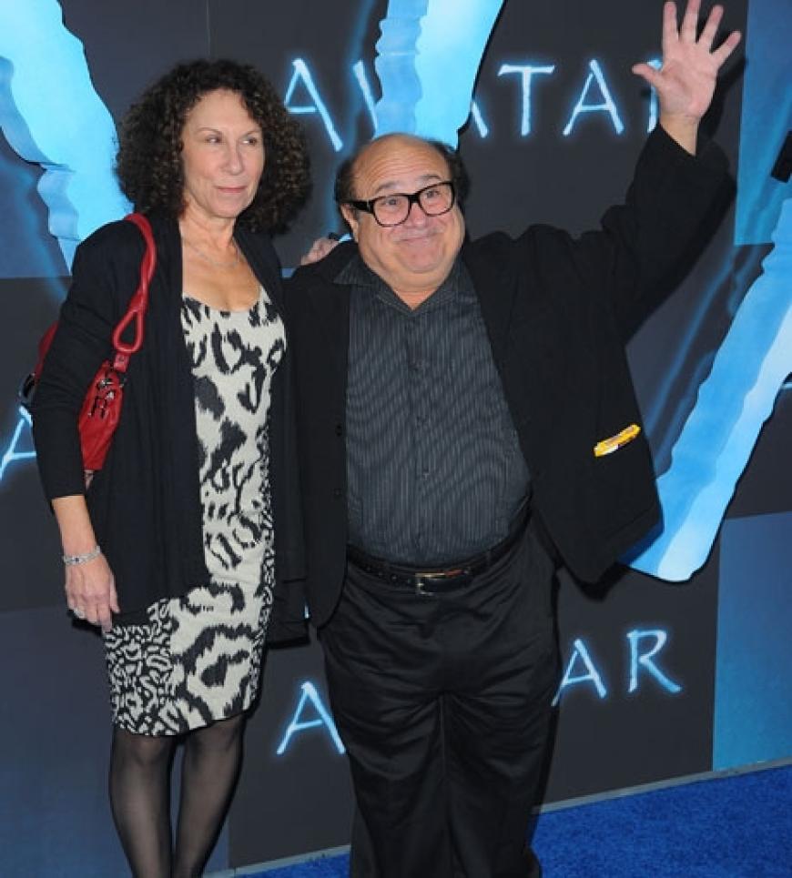 Hollywood-Star Danny DeVito und seine Ehefrau Rhea Perlman, die durch die US-Sitcom