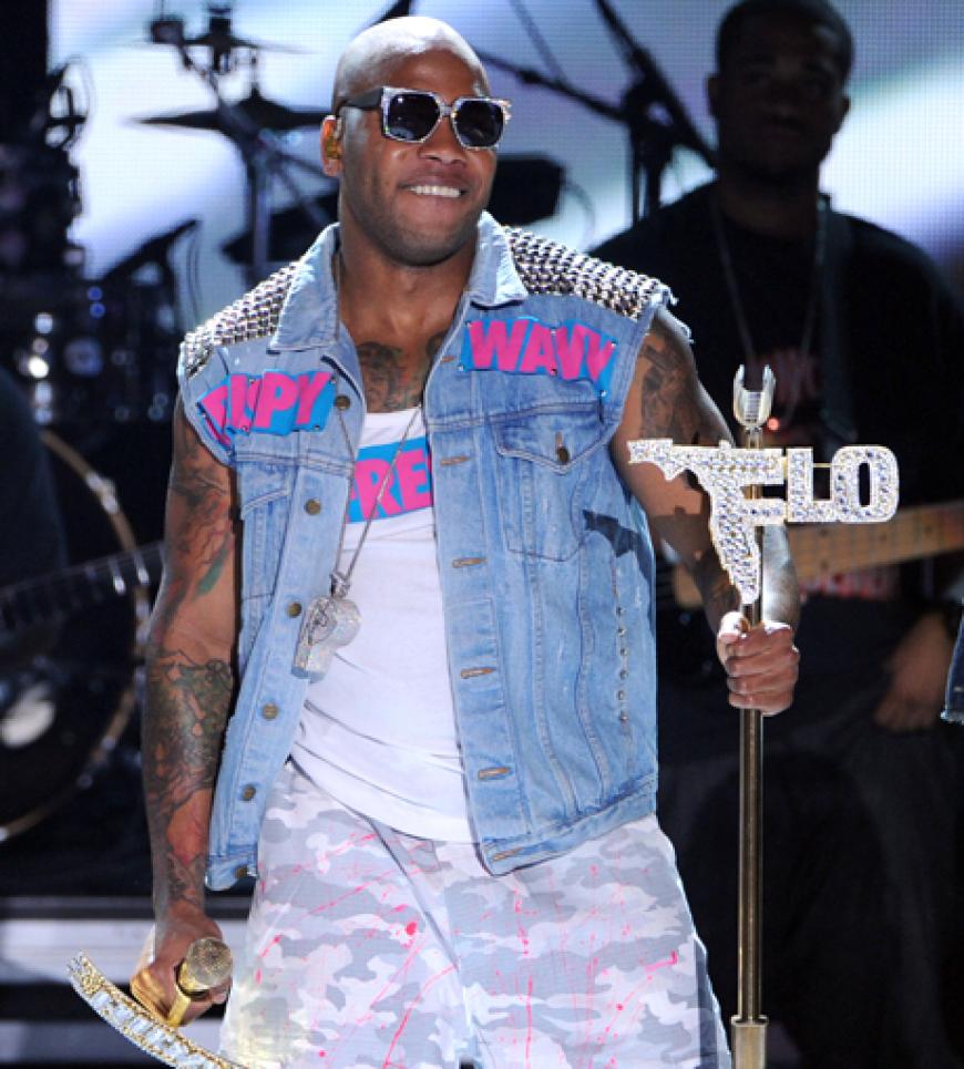 Flo Rida sorgte für musikalische Unterhaltung