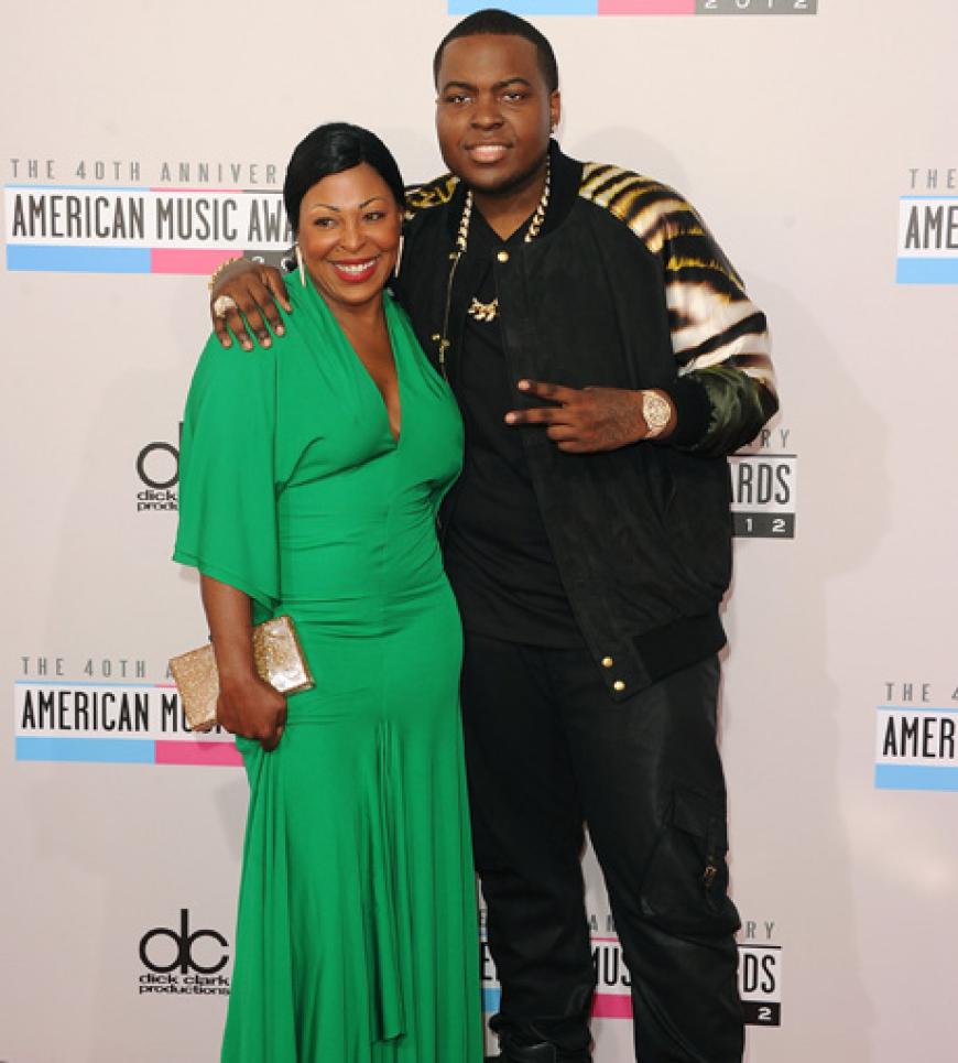 Sean Kingston kam mit seiner Mutter Janice Turner zur Veranstaltung