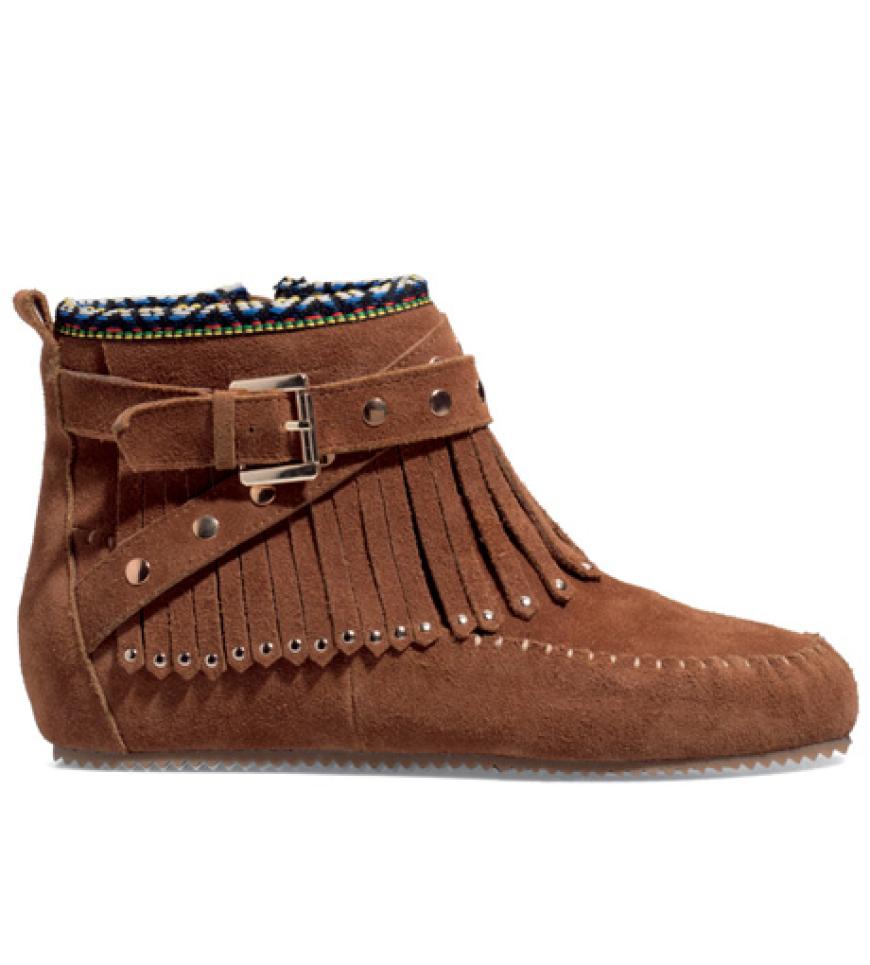 Diese Moccasins sehen besonders hübsch zu kurzen Shorts aus. Von New Yorker, ca. 50 Euro