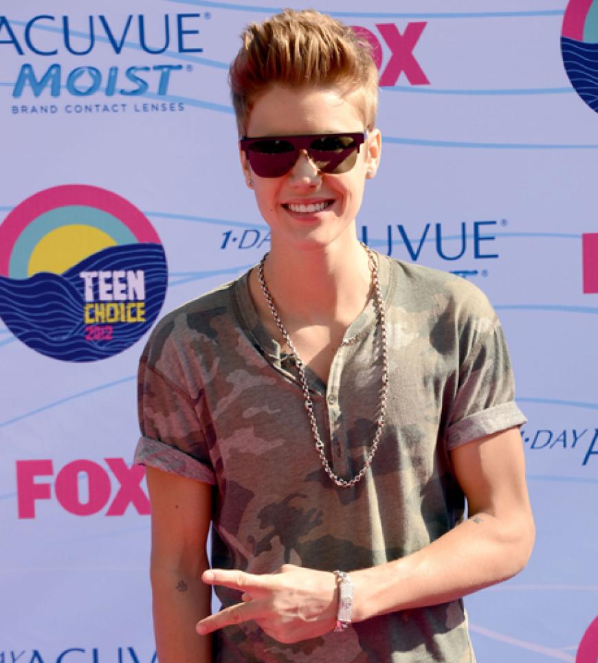Einer der Abräumer des Abends: Justin Bieber