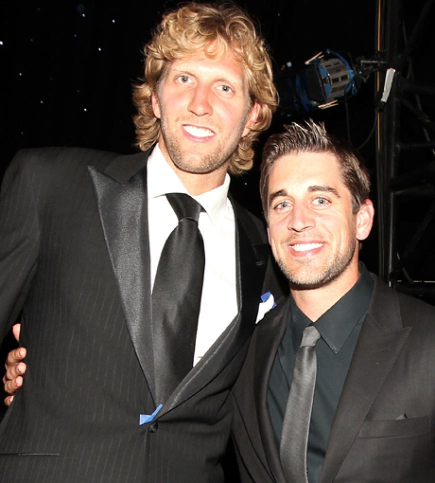Preisträger Dirk Nowitzki konnte sich in der Kategorie