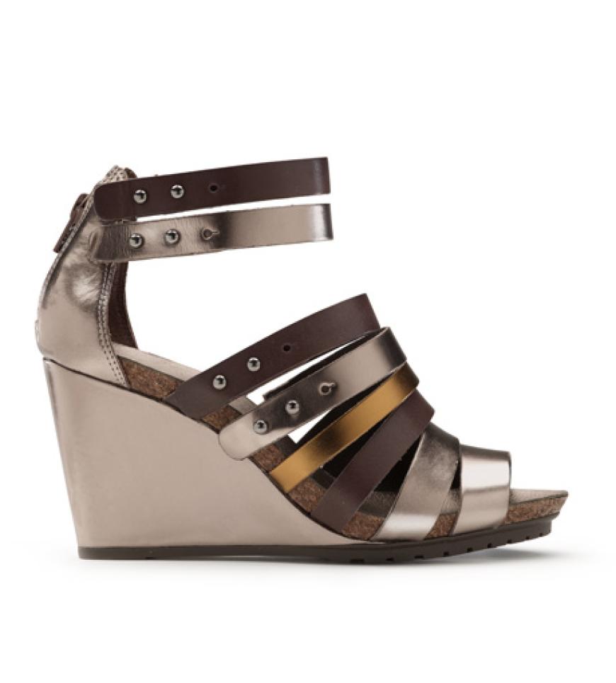 Metallic von Clarks, ca. 110 Euro