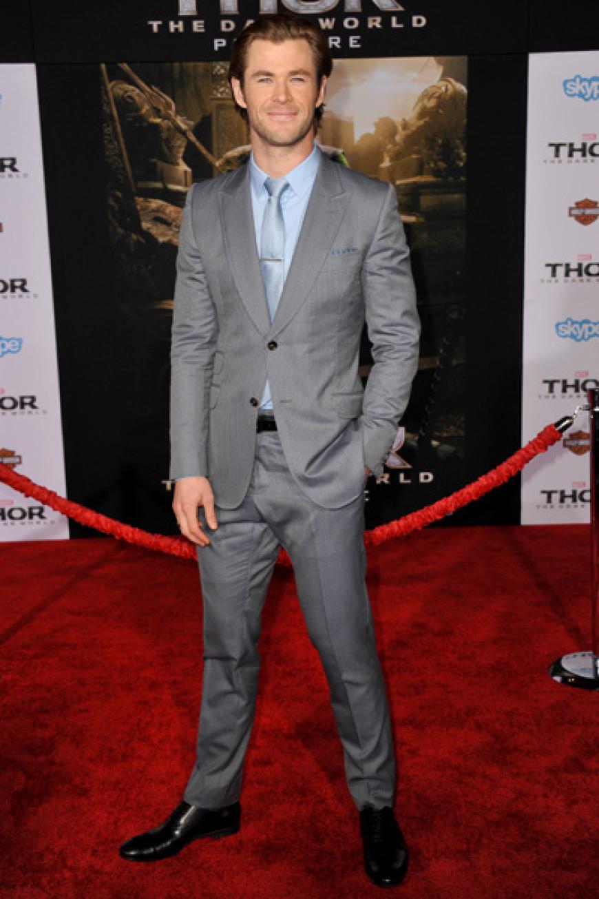 Chris Hemsworth zieht auch bei der Premiere in Hollywood alle Blicke auf sich