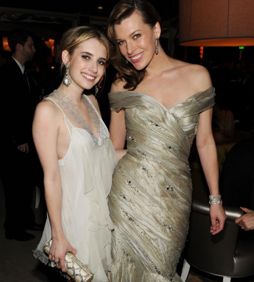 Eine schöner als die Andere: Emma Roberts und Milla Jovovic