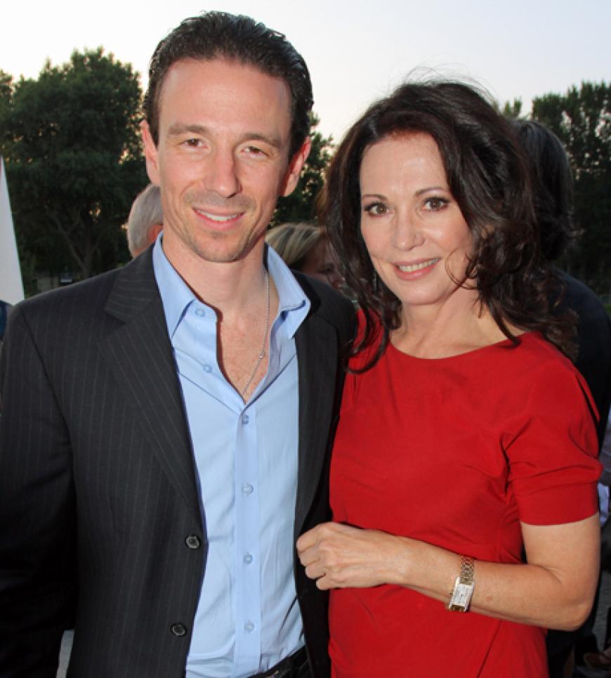 Filmproduzent Oliver Berben mit seiner Mutter, Schauspielerin IrisBerben