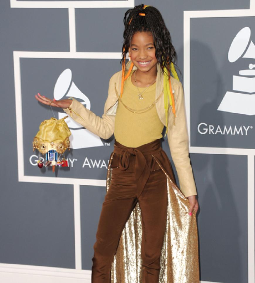 Willow Smith unterstützte ihren Bruder Jaden, der live performte