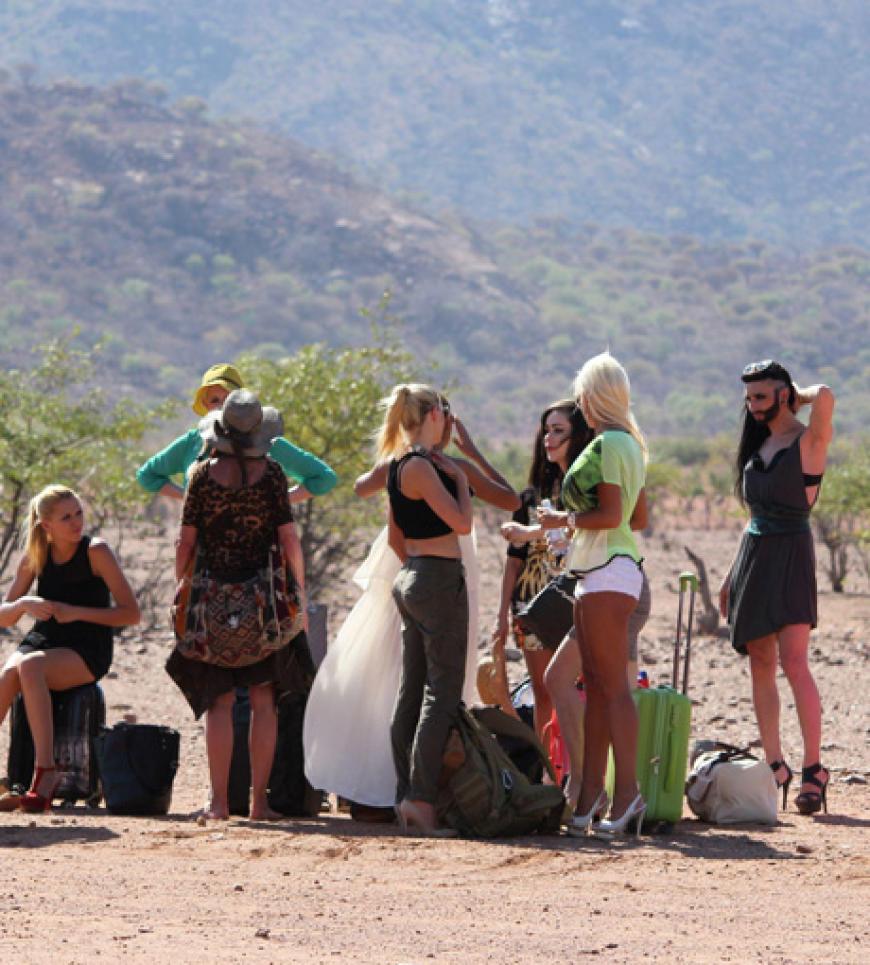 Fiona Erdmann, Sara Kulka, Sarah Knappik, Barbara Engel, Jordan Carver, Senna Gammour, Ingrid Pavic, Sophia Wollersheim, Conchita Wurst und Miriam Balzcerek