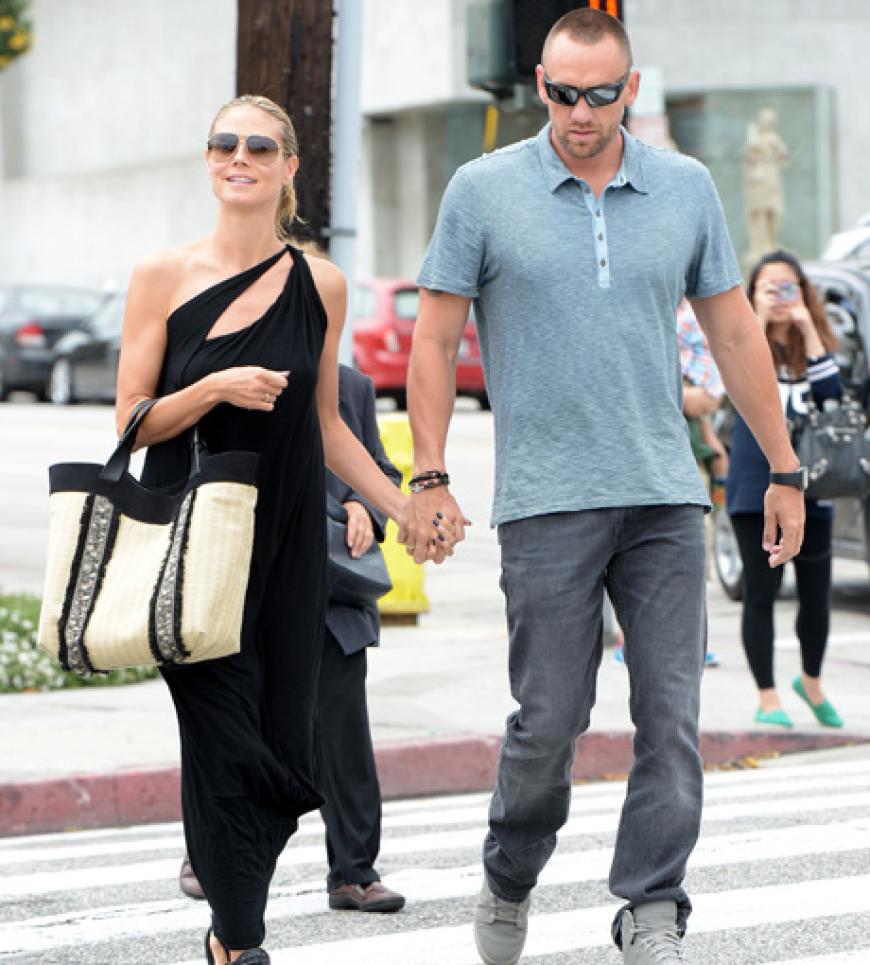 In der Freizeit entspannt Heidi mit ihrem Freund Martin Kirsten beim Shoppen in Los Angeles