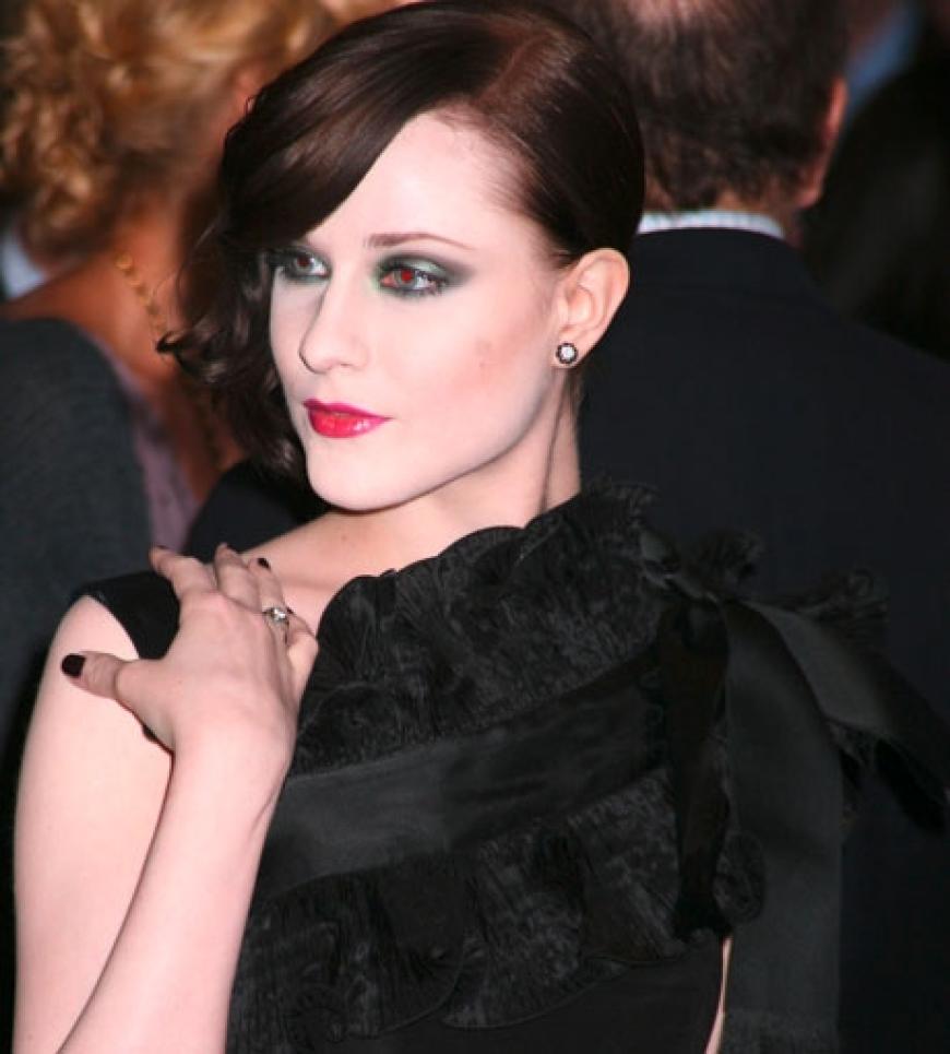 Für ihren damaligen Freund Marilyn Manson trug Rachel Evan Wood extra Schwarz
