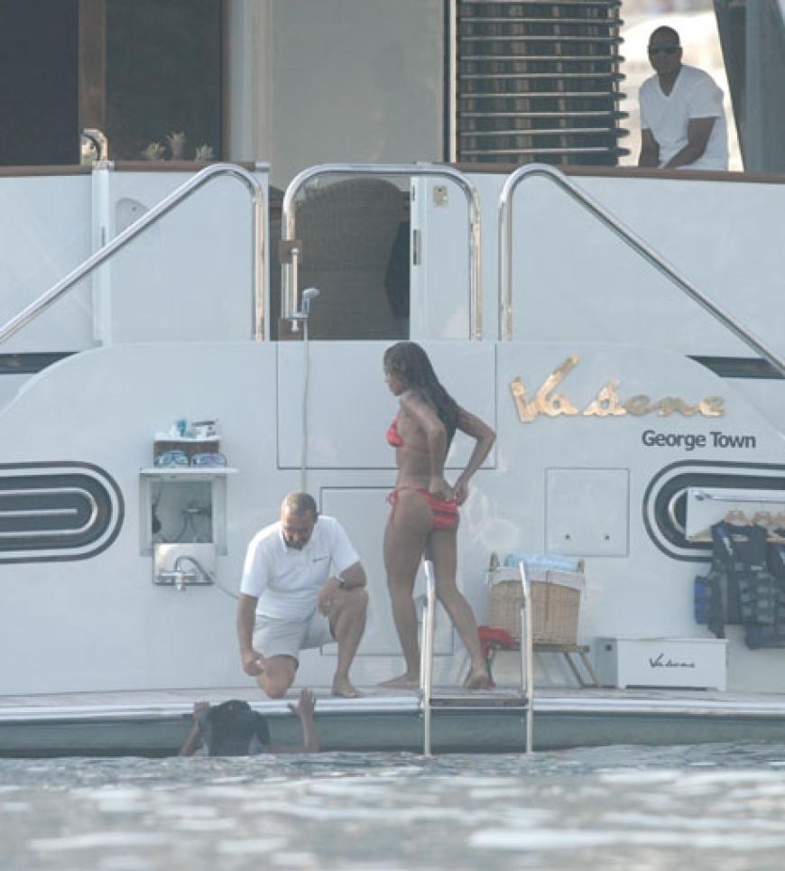 Die Sängerin hat mit ihrem Ehemann eine Yacht namens