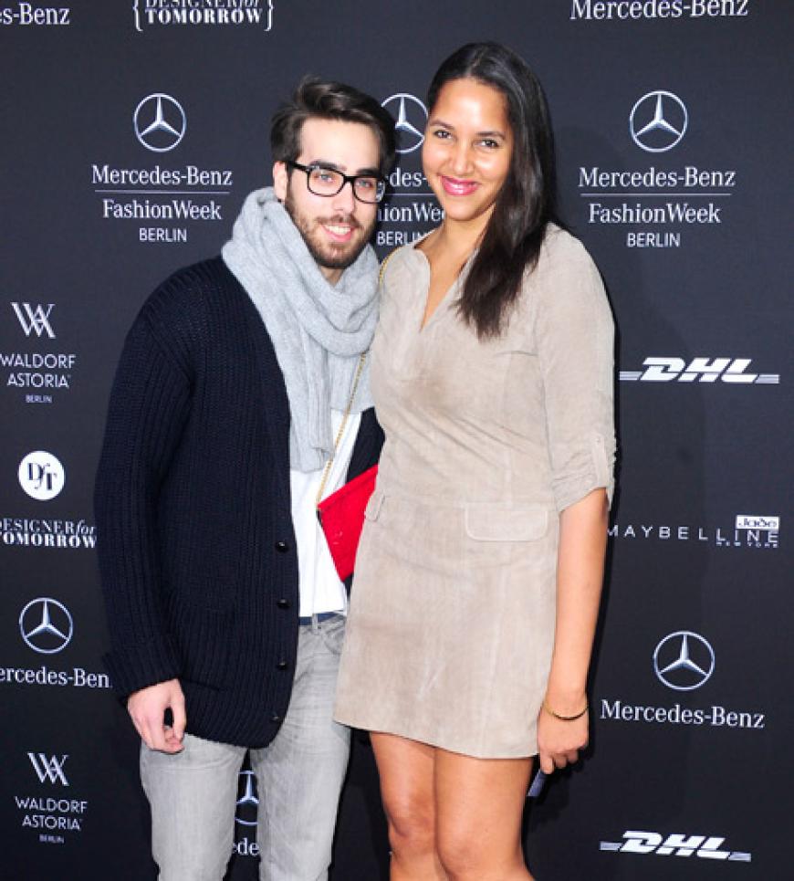 Cassandra Steen mit Freund