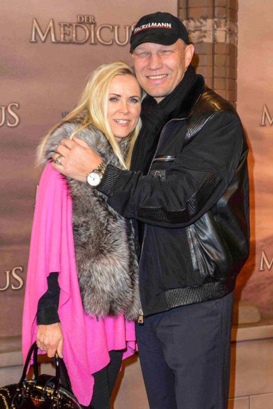 Ex-Boxer Axel Schulz mit Frau Patricia