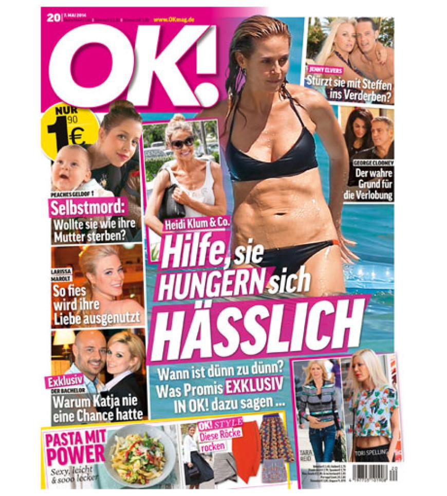Die neue OK! - ab dem 7. Mai im Handel erhältlich
