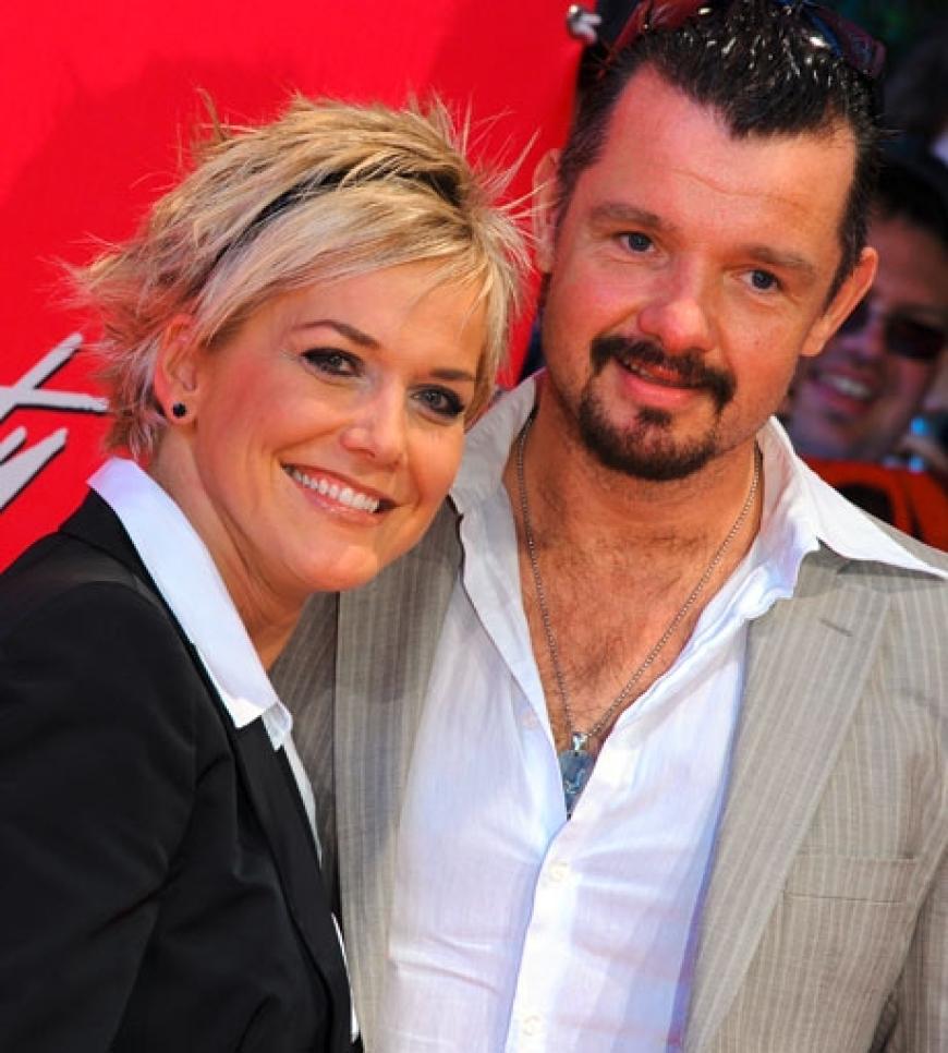 Moderatorin Inka Bause und Choreograph John Wildbrett