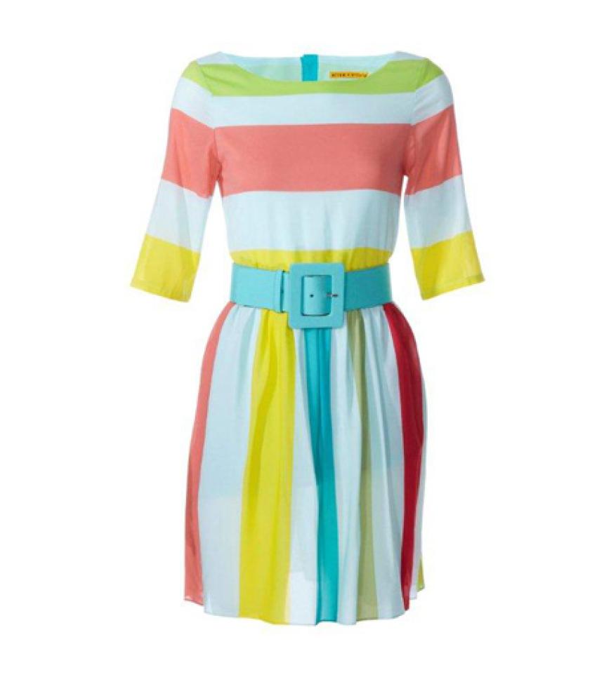 23. Juni 2012: Bella Italia lässt grüßen! Feminines Streifenkleid im