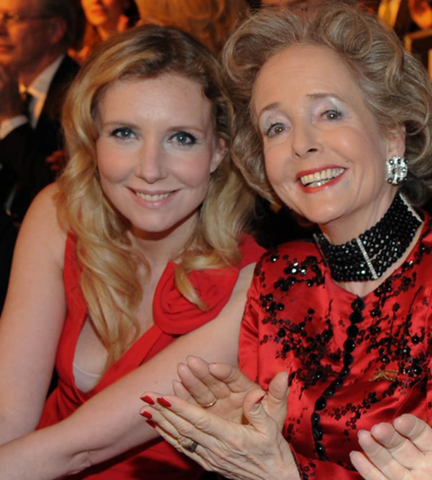 Jette Joop mit Isa Gräfin von Hardenberg