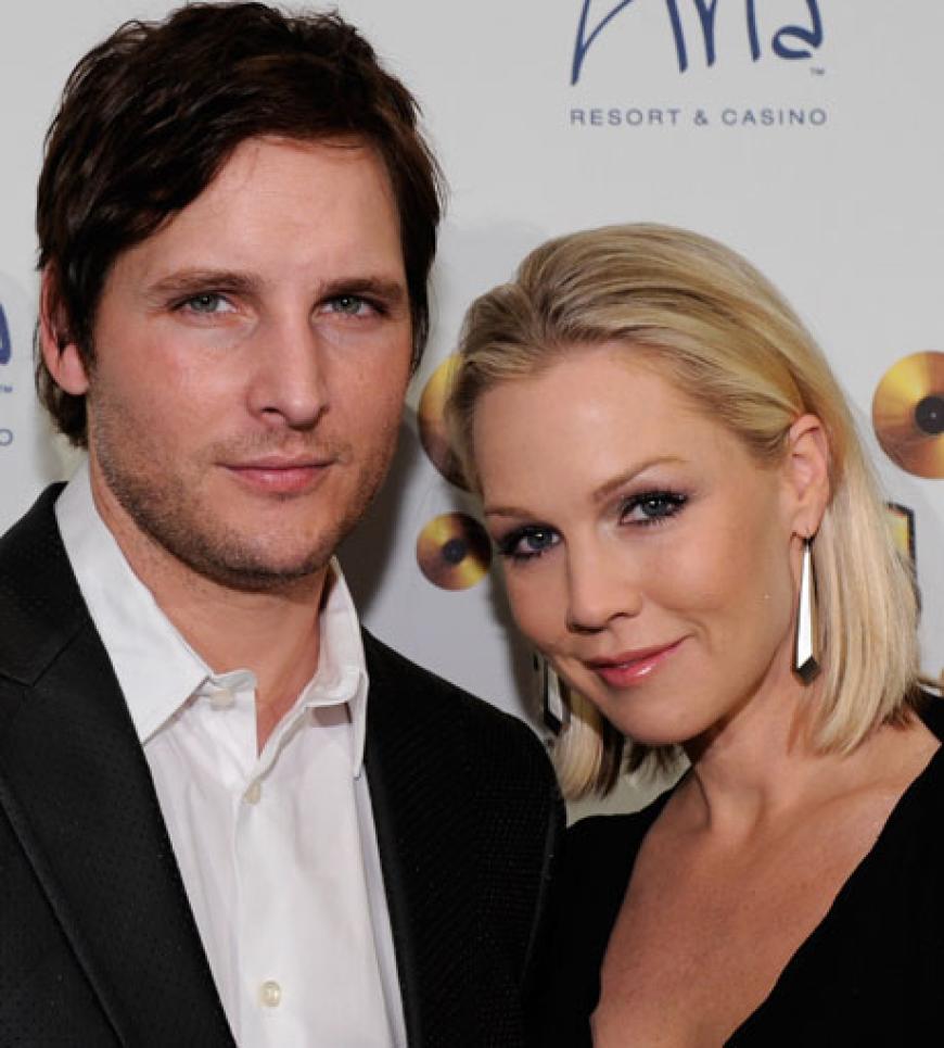 Peter Facinelli und Garth, als sie noch zusammen waren