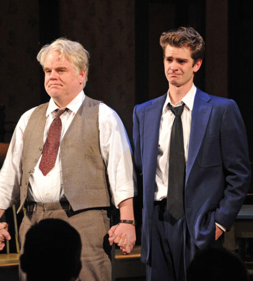 Hofman spielt auch Theater: Hier ist er in