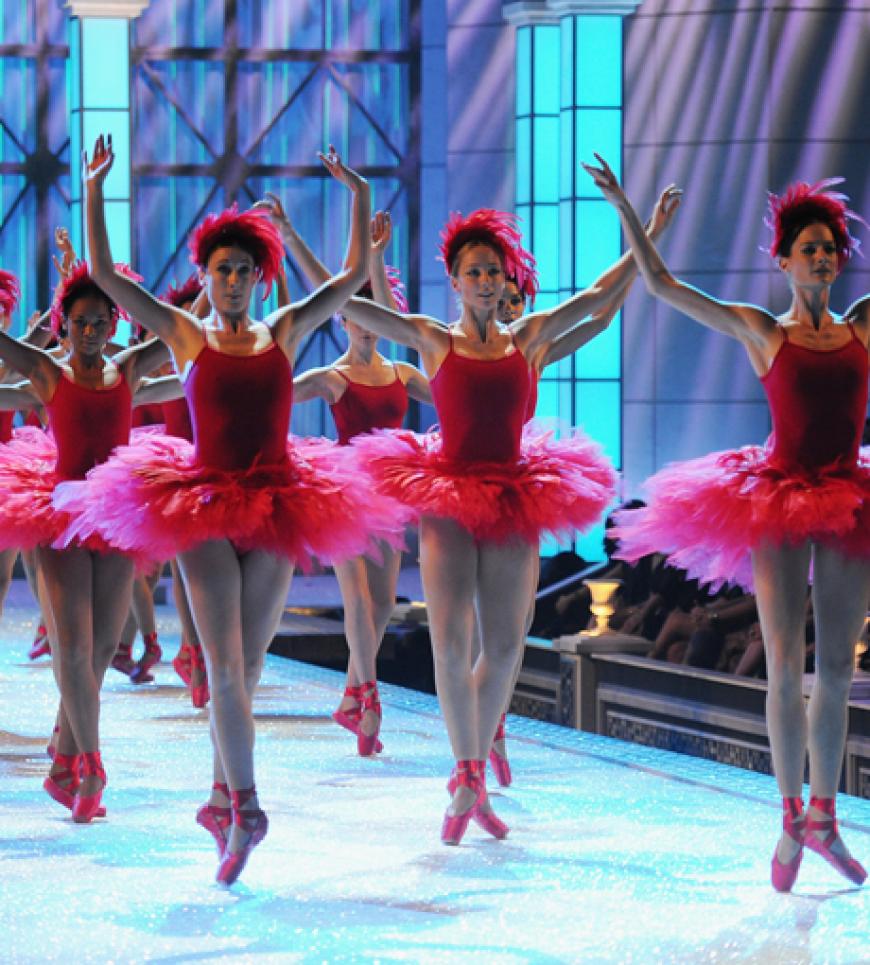 Ballett-Einlage während der Show