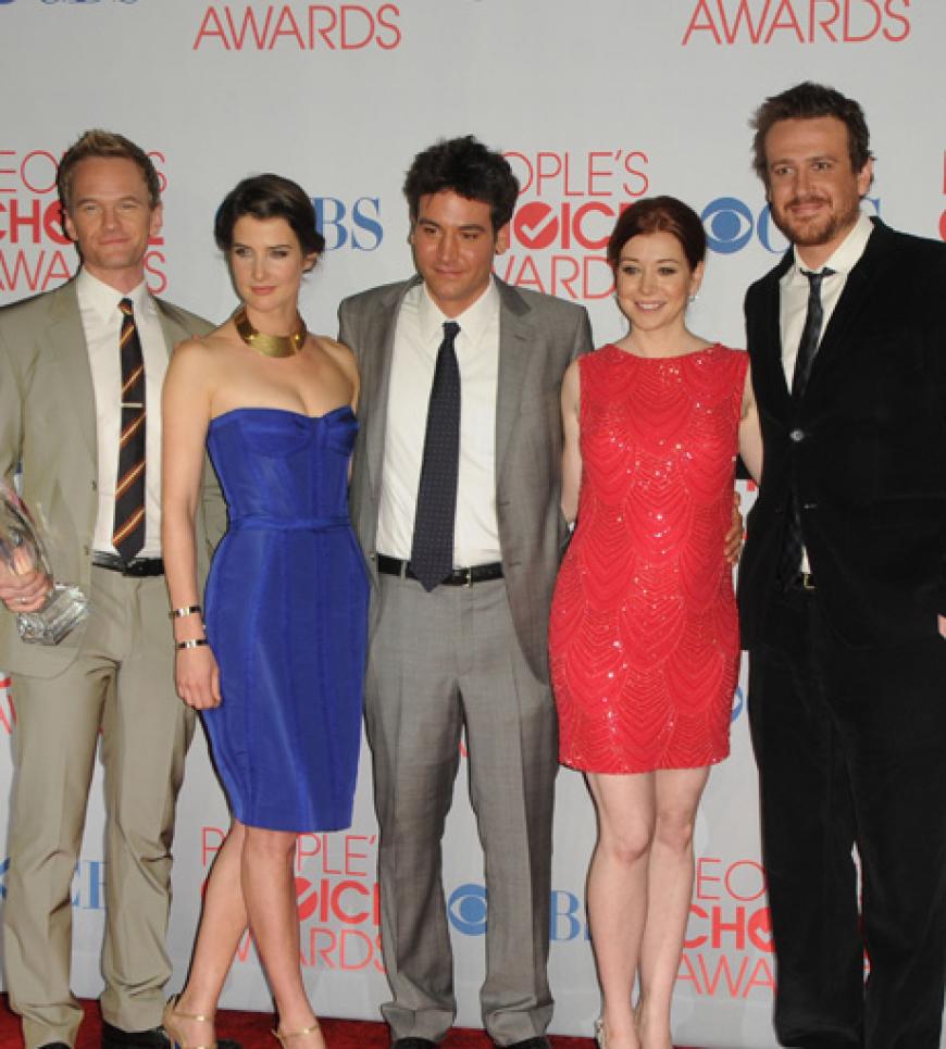 Neil Patrick Harris, Cobie Smulders, Josh Radnor, Alyson Hannigan und Jason Segel aus der Kultserie