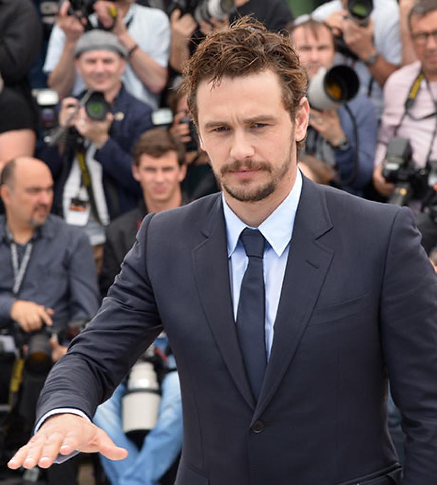 Auch Hollywood-Schnuckelchen James Franco ist gekommen