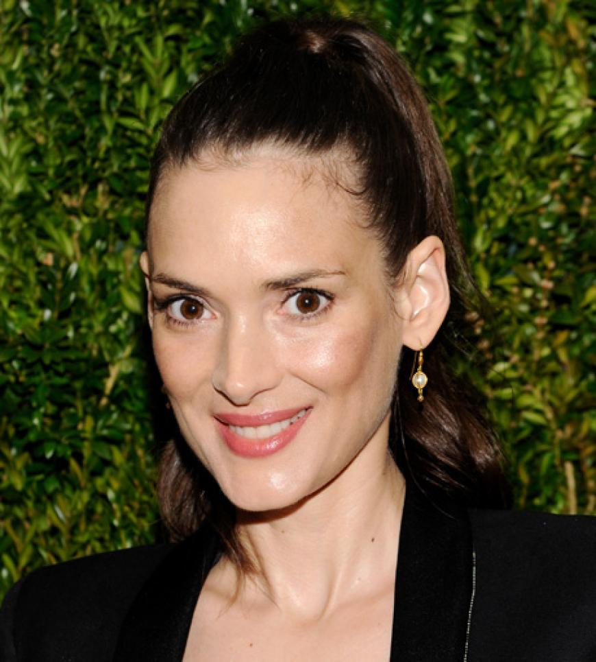 Winona Ryder mit ihrem angestrengten Lachen in New York