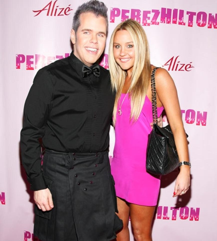 Perez Hilton und Amanda Bynes lieben die Farbe Pink