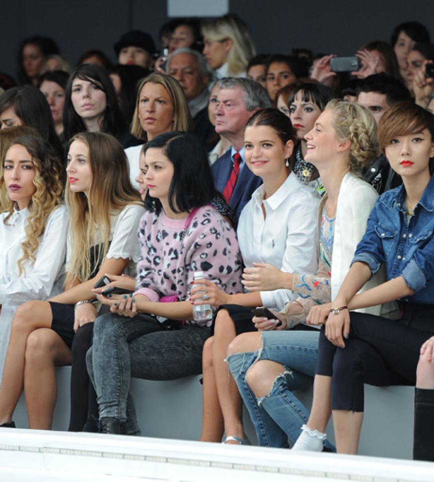 Fashionistas & It-Girls: Die Front Row bei der
