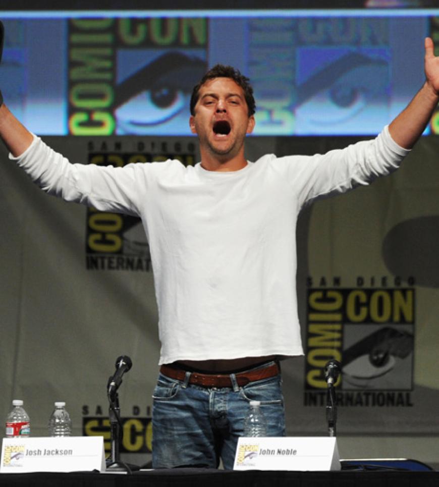 Joshua Jackson macht Stimmung