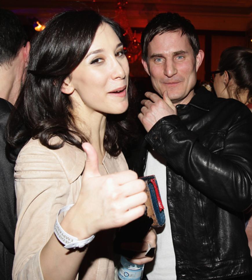 Sibel Kekilli und Clemens Schick amüsieren sich offensichtlich prächtig