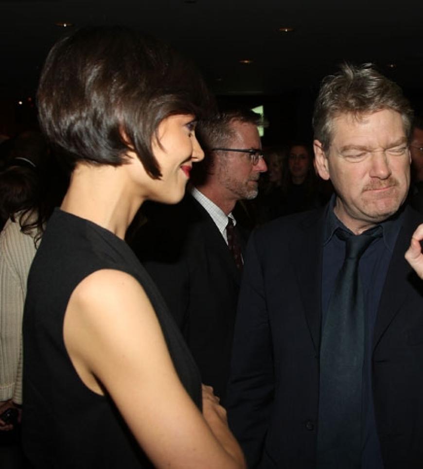Katie Holmes sah man nur bei der After-Show-Party. Vielleicht wollte sie ihrem Mann nicht die Show stehlen.