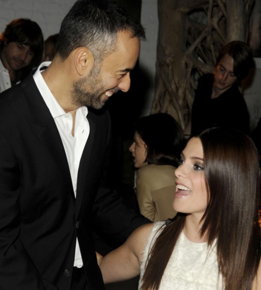 Franciso Costa unterhielt sich angeregt mit Twilight-Star Ashley Greene