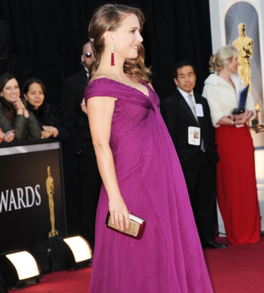 Sooo schön schwanger zeigte sich Hollywood-Star Natalie Portman