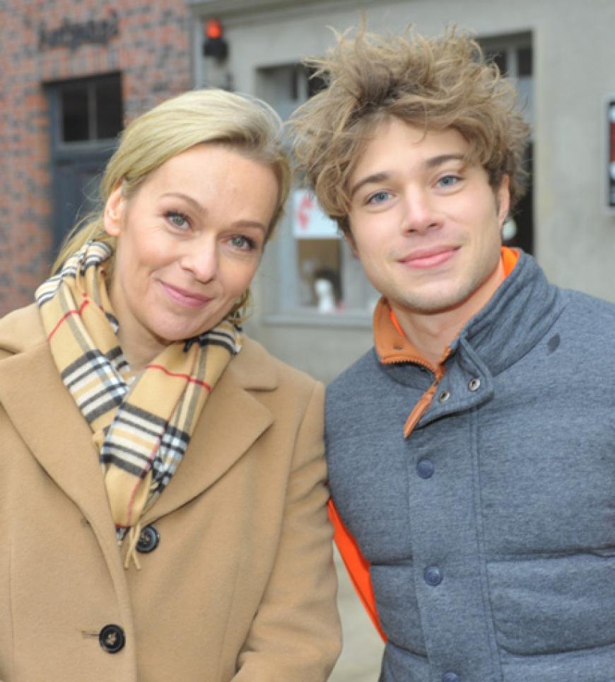 Jana Hora-Goosmann und Jascha Rust als Christina und Zac Klingenthal