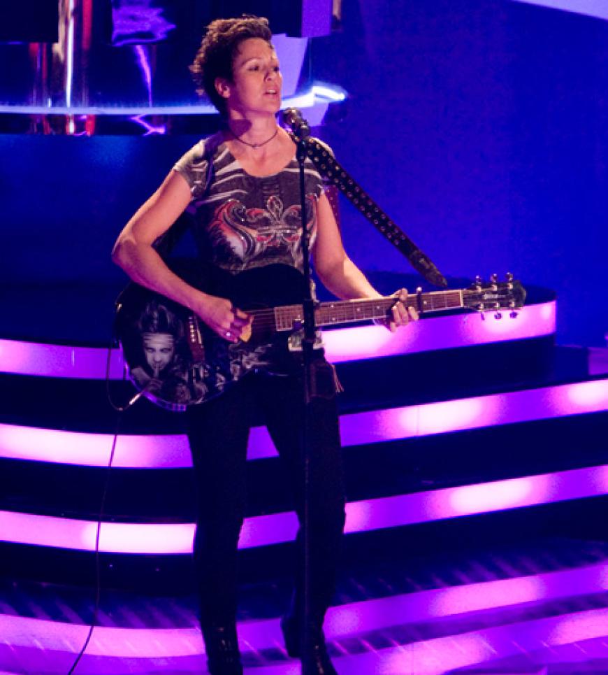 Sharron Levy spielte ihre eigene Version von