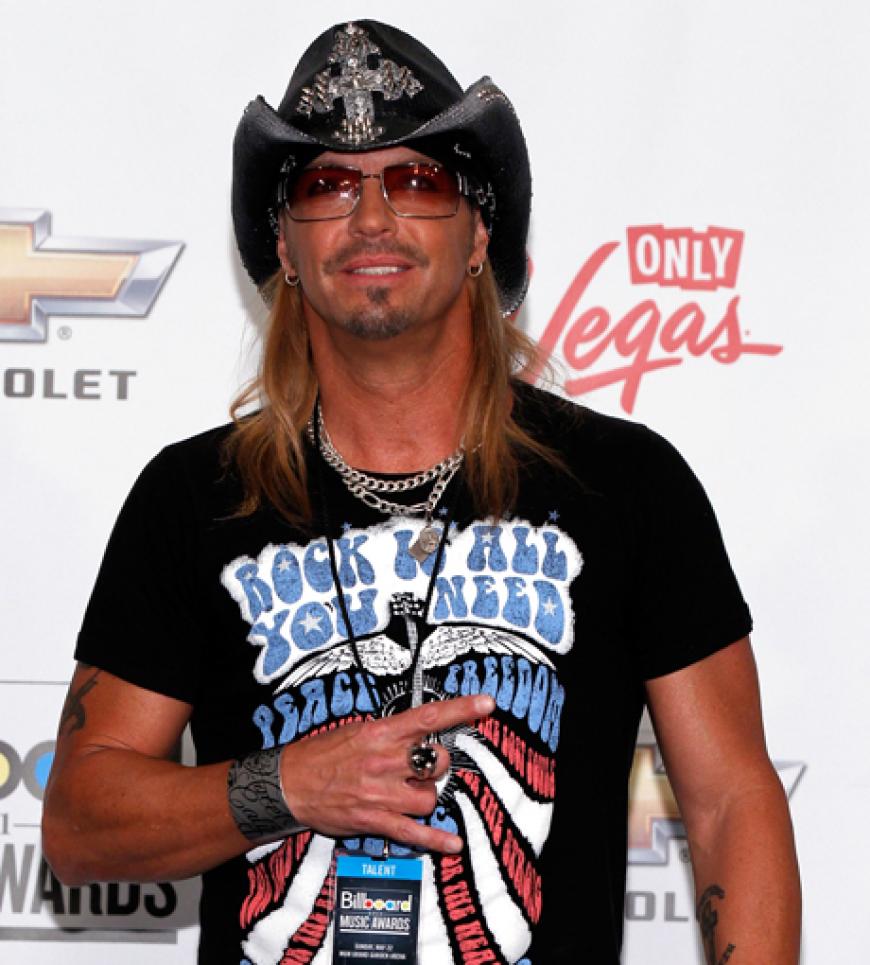 Auch Sänger Bret Michaels ließ sich auf dem Roten Teppich in Las Vegas blicken
